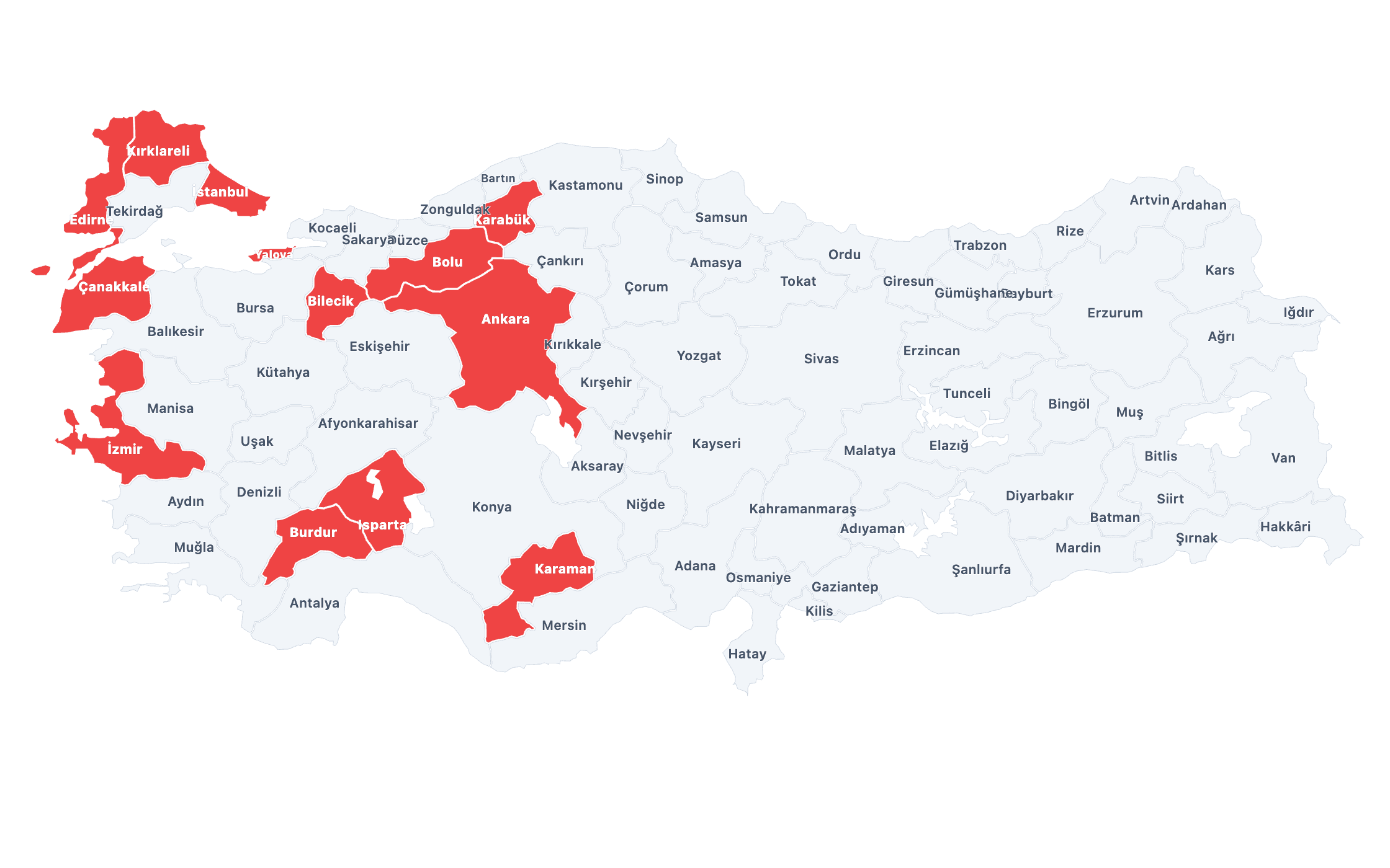 Ulusal Bölge İllere Özel - Yıldız Dolu Paket Kutulu